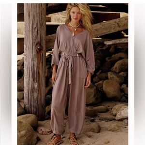 New Free People Khai One-Piece
Taupe Jumpsuit